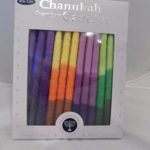 Rite Lite Chanukah Premium Candles 45 count New in Box